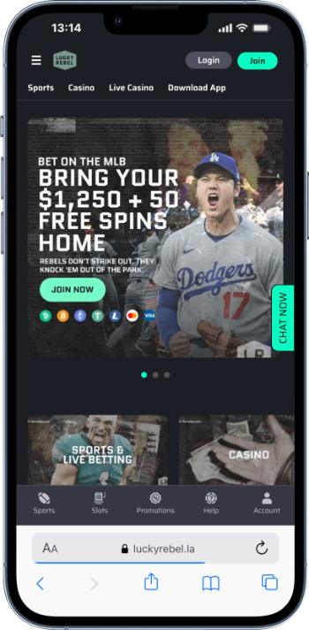 Lucky Rebel sports betting